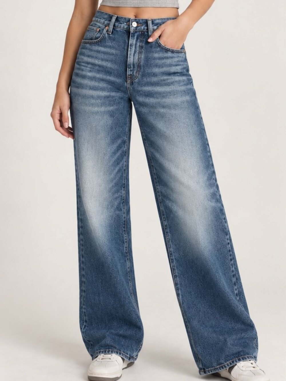AE77 Premium Stovepipe Denim Jeans